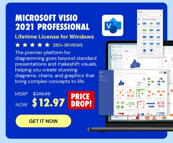 Microsoft Visio 2021 Professional: Lifetime License for Windows