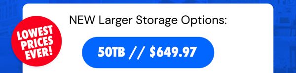 Internxt Cloud Storage Lifetime Subscription: 50TB Plan