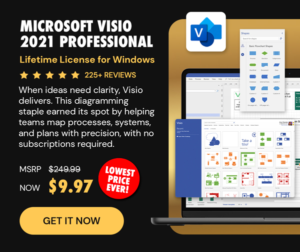Microsoft Visio 2021 Professional: Lifetime License for Windows