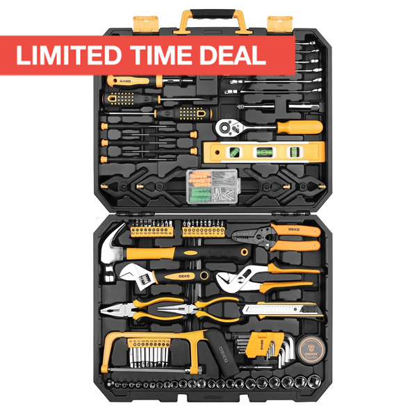 DEKOPRO 228-Piece Auto Repair Tool Kit