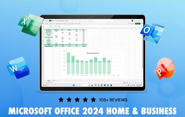 Microsoft Office 2024 for Mac or PC Lifetime License