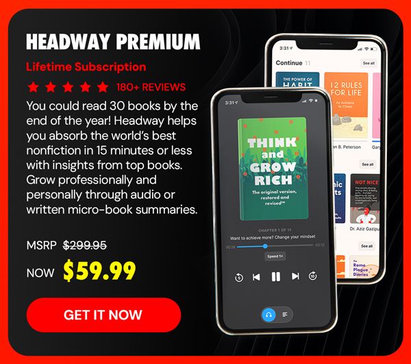 Headway Premium: Lifetime Subscription
