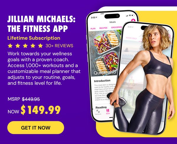 Jillian Michaels: The Fitness App (Lifetime Subscription)