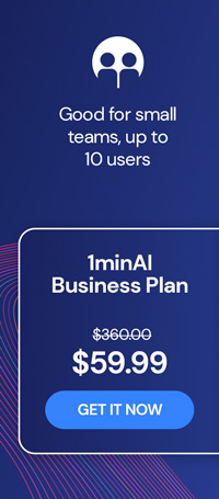 1minAI: Lifetime Subscription (Business Plan)