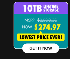 Internxt Cloud Storage Lifetime Subscription: 10TB Plan