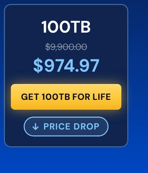 Internxt Cloud Storage Lifetime Subscription: 100TB Plan