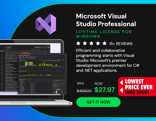 Microsoft Visual Studio Professional 2022 for Windows
