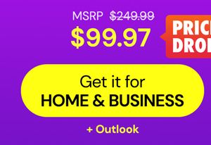 Microsoft Office 2024 Home & Business for Mac or PC Lifetime License