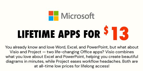 Microsoft Visio or Project 2021 for Windows | Lifetime License