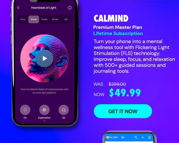 Calmind Premium Master Plan: Lifetime Subscription