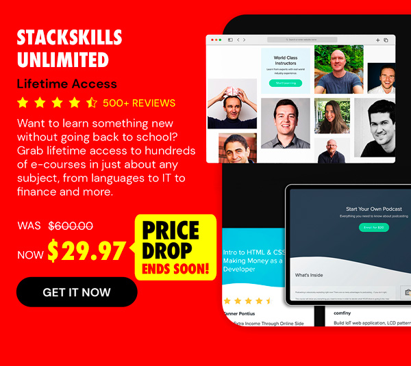 StackSkills Unlimited: Lifetime Access