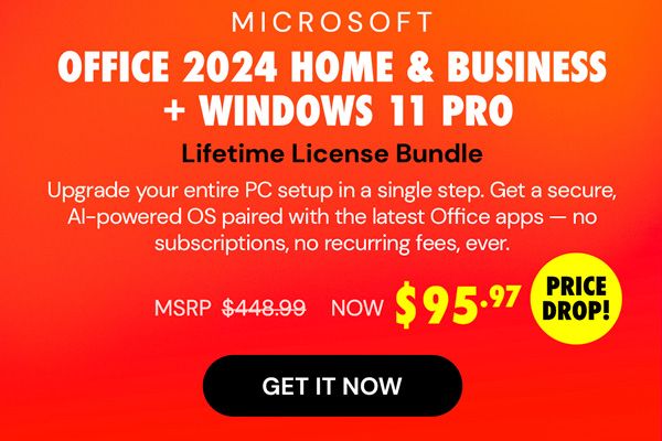 Microsoft Office 2024 Home & Business + Windows 11 Pro Bundle