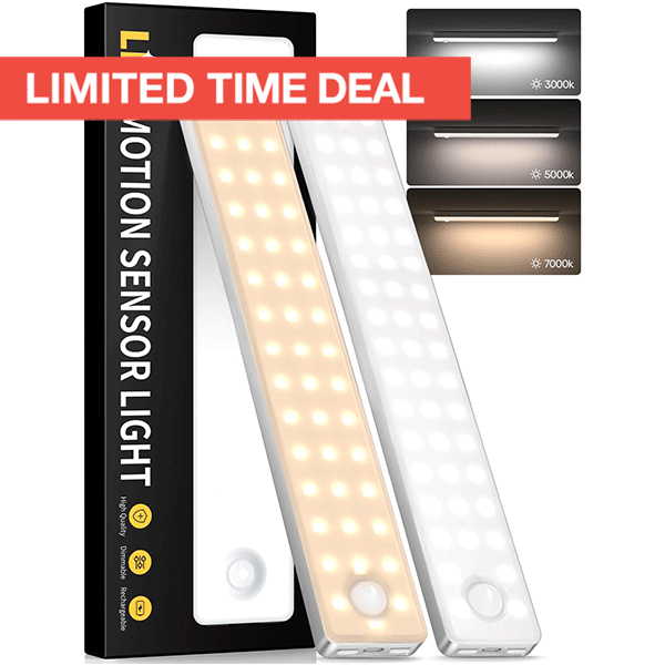 Under-Cabinet LED Lighting (2-Pack)