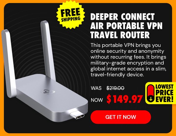 Deeper Connect Air Portable VPN Travel Router