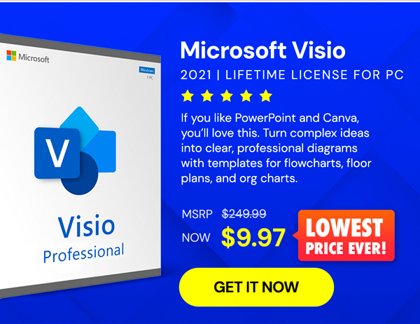 Microsoft Visio 2021 Professional: Lifetime License for Windows