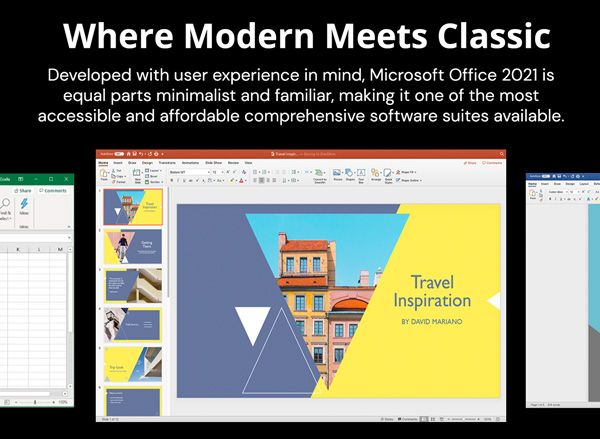 Microsoft Office for Windows or Mac 2021: Lifetime License