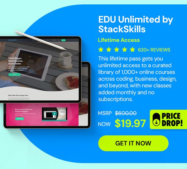 EDU Unlimited by StackSkills: Lifetime Access