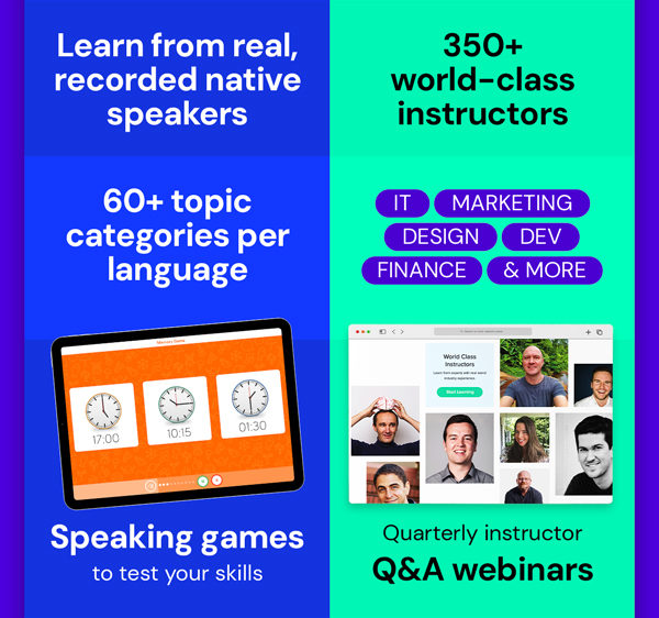 The Language Learner Lifetime Subscription Bundle ft. uTalk
