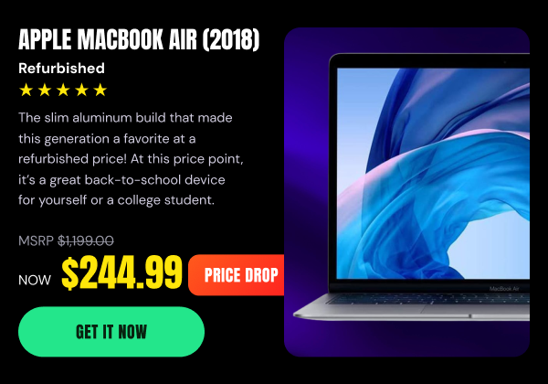 Apple MacBook Air (2018) 13