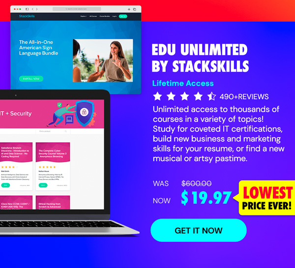 EDU Unlimited by StackSkills: Lifetime Access