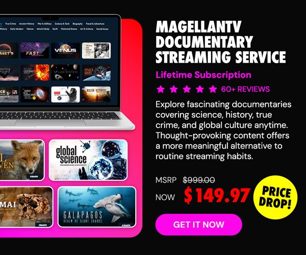 MagellanTV Documentary Streaming Service: Lifetime Subscription