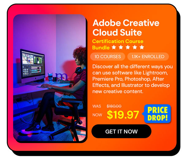 The All-in-One Adobe Creative Cloud Suite Certification Course Bundle