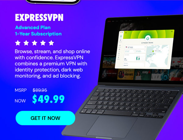 ExpressVPN Plan 1-Year Subscription