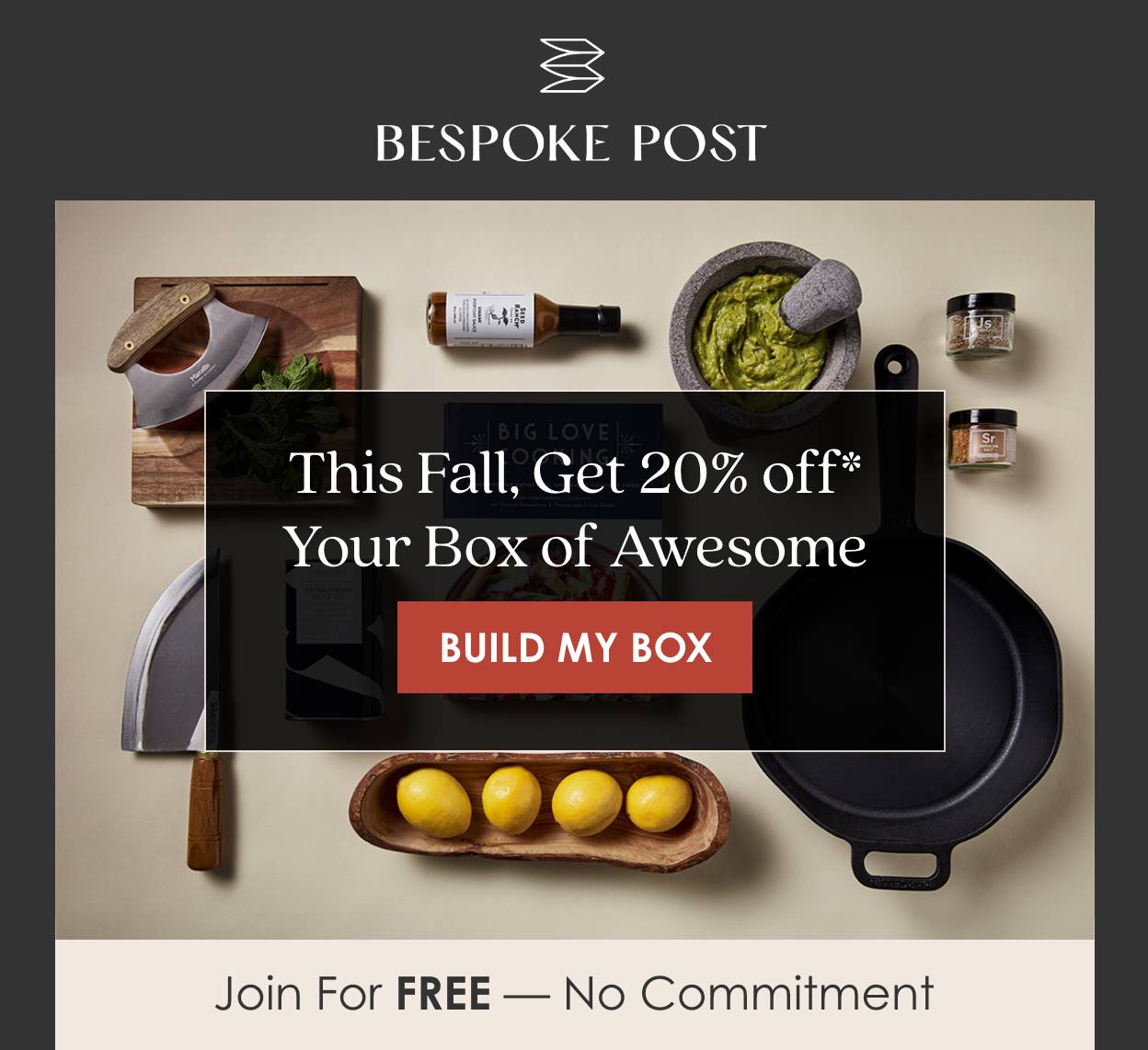 Bespoke Post | This Fall, Get 20% Off Your Box Of Awesome