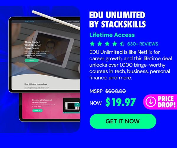 EDU Unlimited by StackSkills: Lifetime Access