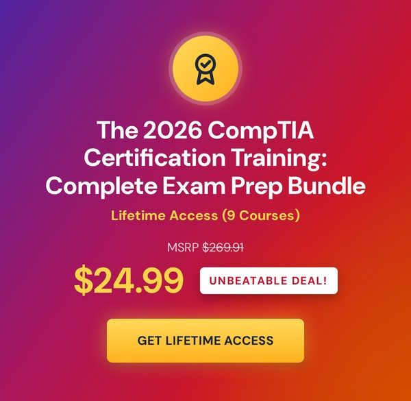 The 2026 CompTIA Certification Training: Complete Exam Prep Bundle