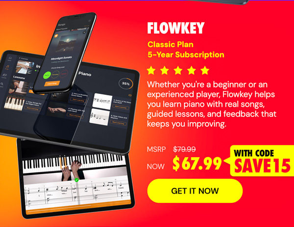 Flowkey Classic Plan: 5-Year Subscription