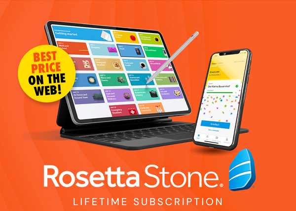 Rosetta Stone: Lifetime Subscription (All Languages)