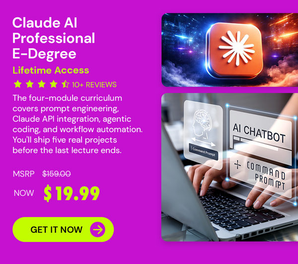 Claude AI Professional E-Degree