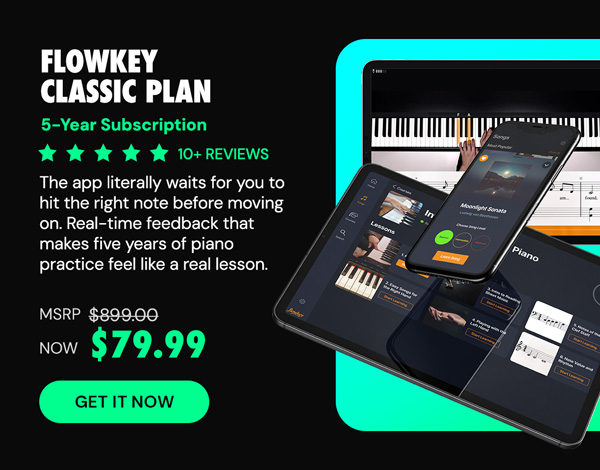 Flowkey Classic Plan: 5-Year Subscription
