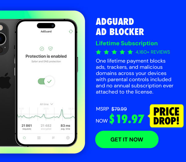AdGuard: Lifetime Subscription