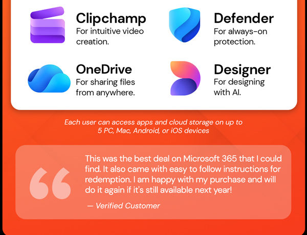 Microsoft 365: 1-Year Subscription