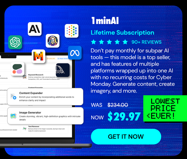 1minAI: Lifetime Subscription