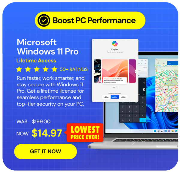 Microsoft Windows 11 Pro Lifetime License