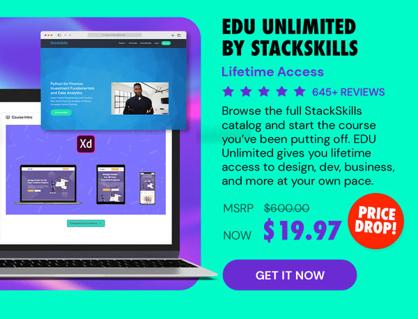 EDU Unlimited by StackSkills: Lifetime Access