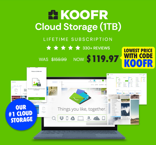 Koofr Cloud Storage: Lifetime Subscription (1TB)