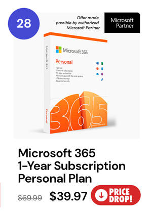 Microsoft 365: 1-Year Subscription