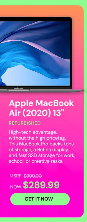 Apple Macbook Air (2020) 13