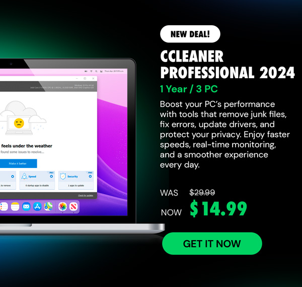CCleaner Professional 2024 Key (1 Year / 1 PC)