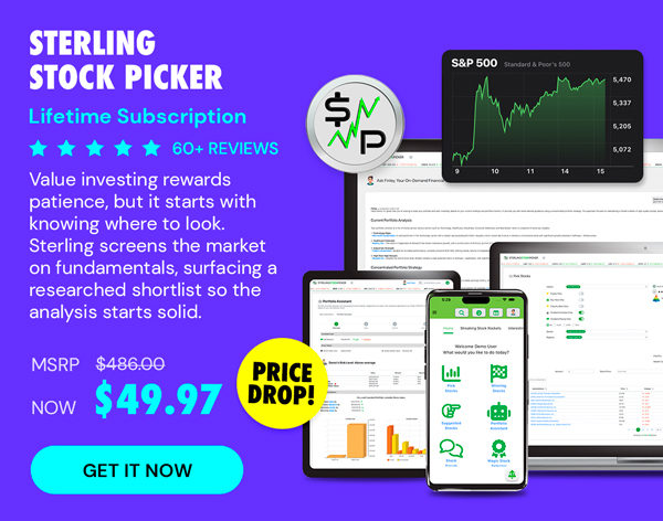 Sterling Stock Picker: Lifetime Subscription