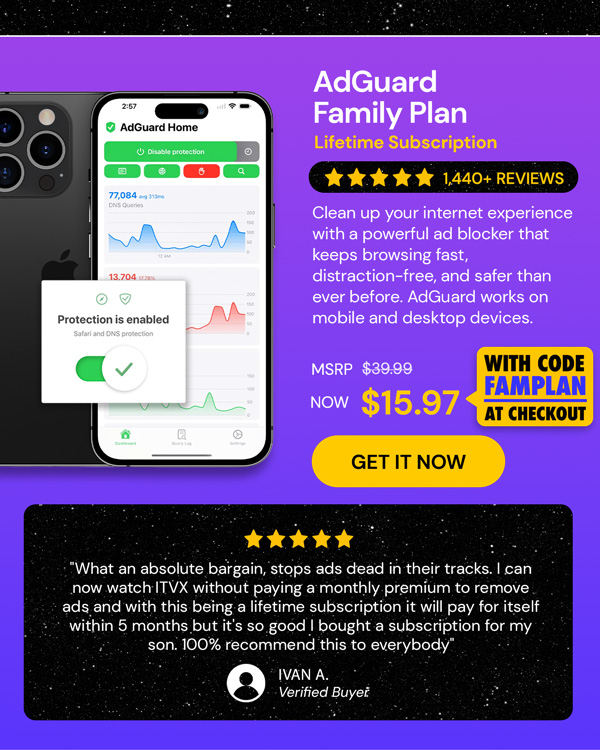AdGuard Family Plan: Lifetime Subscription