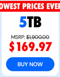 Internxt Cloud Storage: Lifetime Subscription (5TB Plan)