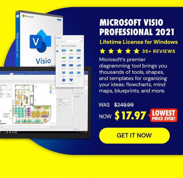 Microsoft Visio Professional 2021 for Windows