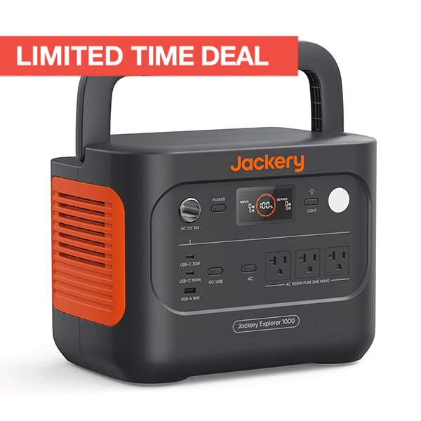 Jackery Explorer 1000 1070Wh Power Station