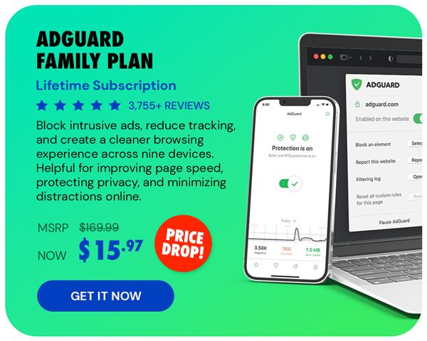 AdGuard Family Plan: Lifetime Subscription