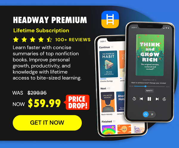 Headway Premium: Lifetime Subscription